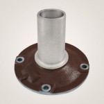 Tampa frontal do câmbio - moringa