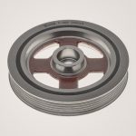 Polia Antivibratória do Virabrequim - Com Damper