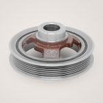 Polia Antivibratória do Virabrequim - Com Damper