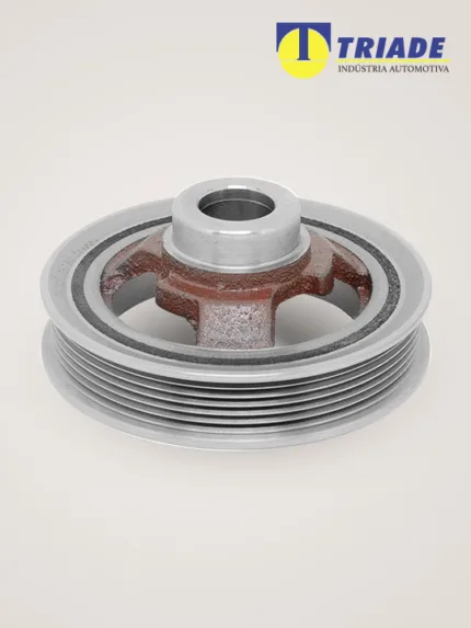 Polia Antivibratória do Virabrequim - Com Damper