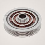 Polia Antivibratória do Virabrequim - Com Damper