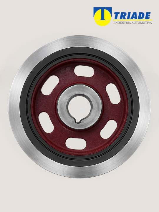 T-767 Polia Antivibratória do Virabrequim – Damper - Imagem 1